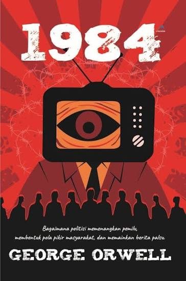 Sampul buku 1984 (Edisi Bahasa Indonesia)