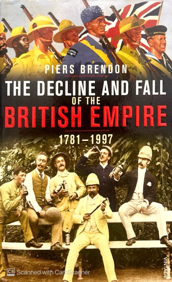 Sampul buku The Decline and Fall of The British Empire 1781-1997
