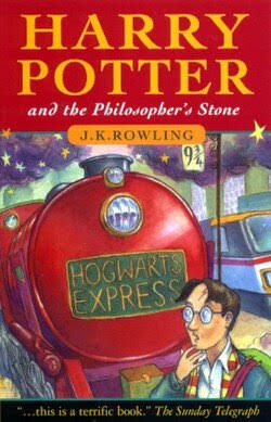 Sampul buku Harry Potter and the Philosoper's Stone