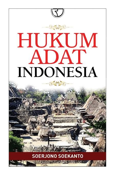 Sampul buku Hukum Adat Indonesia