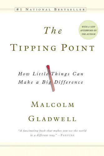 Sampul buku The Tipping Point: How Little Things Can Make A Big Difference