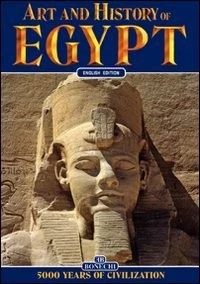 Sampul buku Art and History Egypt English Edition