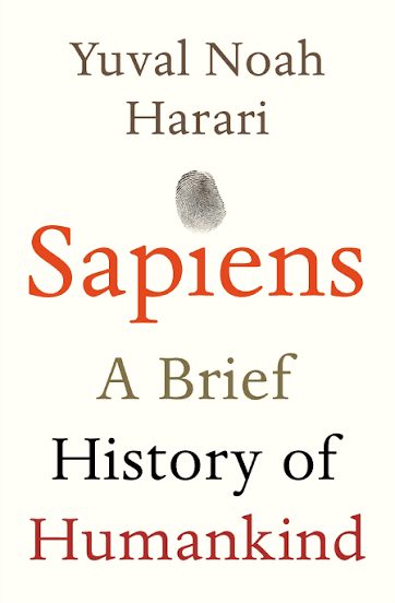 Sampul buku Sapiens A Brief History of Human Kind